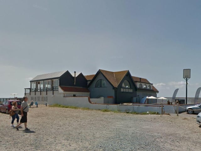 Inn on the Beach, Hayling Island, is a popular spot with beach goers as it is sat directly on the seafront.