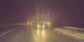 A car has been spotted driving in the wrong direction on the A303. Video credit: Nick Hodges.