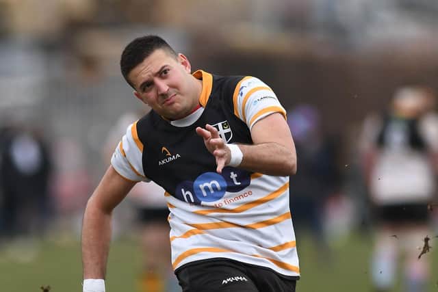 Jashan Solanki scored a try in Portsmouth's defeat at Basingstoke Picture: Neil Marshall