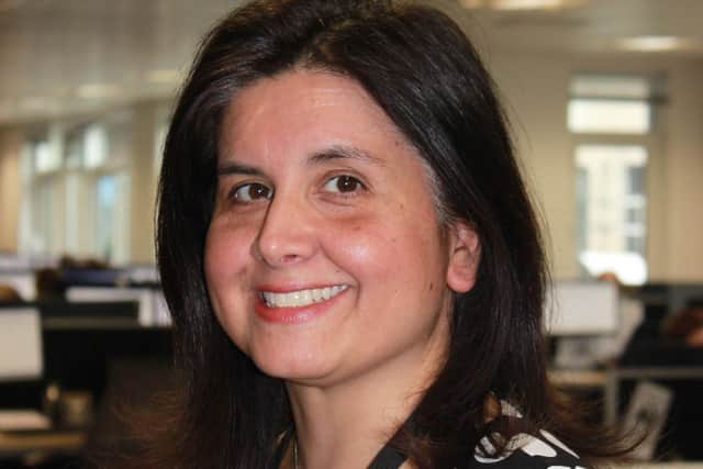 The new chief executive of Portsmouth City Council, Natalie Brahma-Pearl