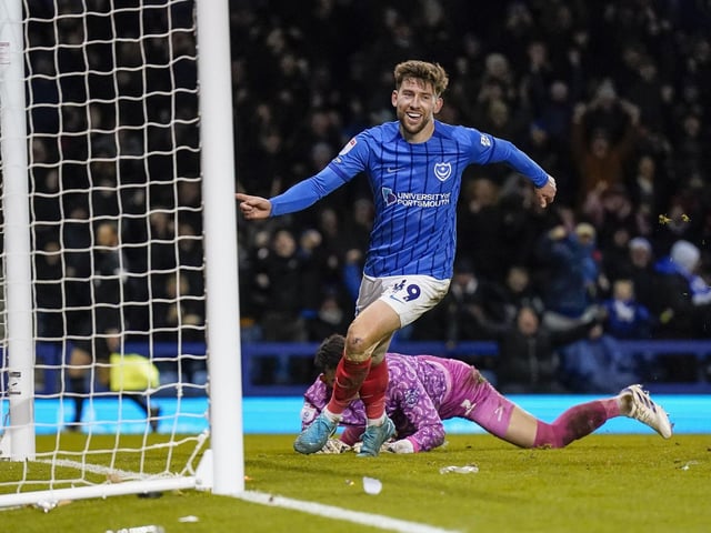 Callum Lang scored his fifth goal of the season in the 3-0 win against Bristol Rovers.