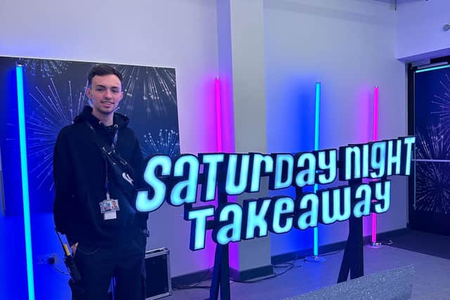 South Downs Alumnus Hayden Kracke. Hayden currently works as a Production Secretary for ITV.