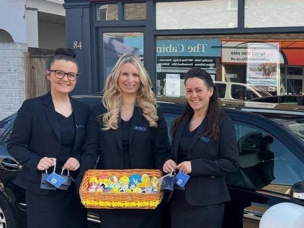Left to right - Katie Slater, Funeral Director - Emma Smith, Funeral Service Arranger - Emma Erne, Funeral Director
