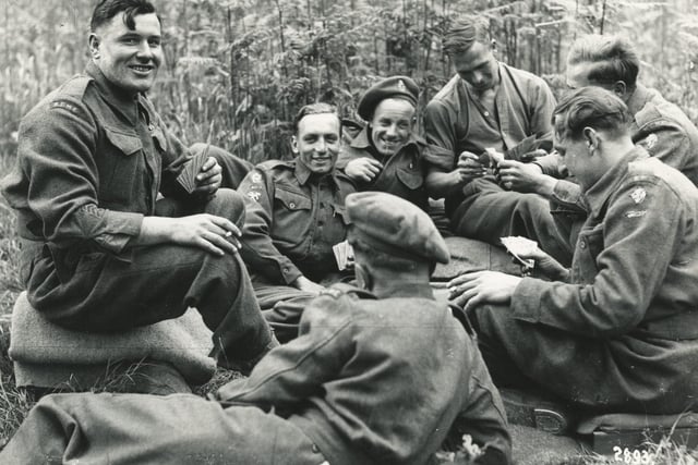 Invasion assembly camp REME
(c) The News, War Series 2983