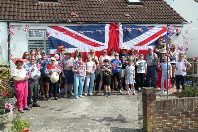 Residents of South Road in Drayton came to together to mark VE Day on Saturday, May 3, 2025.
