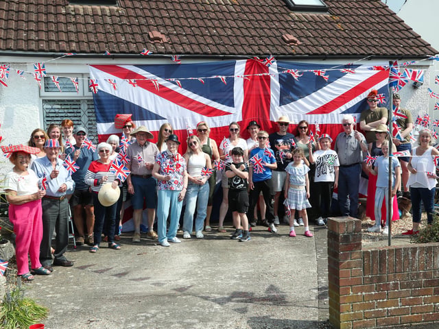Residents of South Road in Drayton came to together to mark VE Day on Saturday, May 3, 2025.