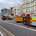 Scaffolding incident involving a man at St. Helen’s Parade in Southsea