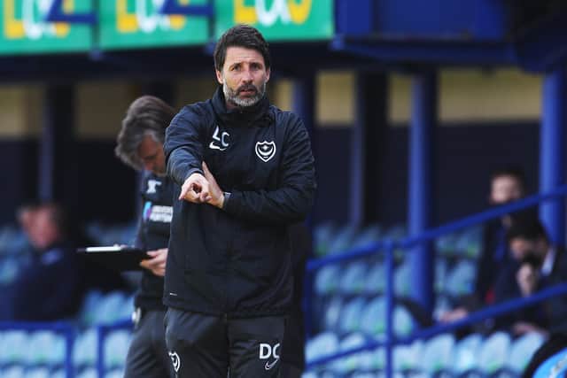 Danny Cowley will experience fans inside Fratton Park for the first time when Pompey host Peterborough in a pre-season friendly on  July 31.