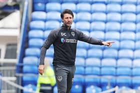 Pompey head coach Danny Cowley