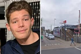 The family of Jake Norman, 16, have paid tribute to him following his death at Cosham railway station on the morning of April 23. Picture: British Transport Police/Google Street View.