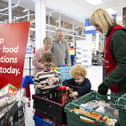 Tesco food donations:The Trussell Trust and FareShare are urging people to volunteer in the annual Tesco Food Collection food drive