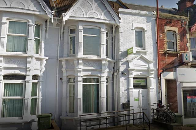 Portsmouth branch of Samaritans

Samaritans Portsmouth and East Hampshire
296 London Rd, Hilsea, Portsmouth PO2 9JN
Picture: Google Maps