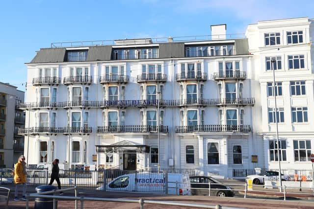 Royal Beach Hotel, Southsea. Picture: Stuart Martin (220421-7042)