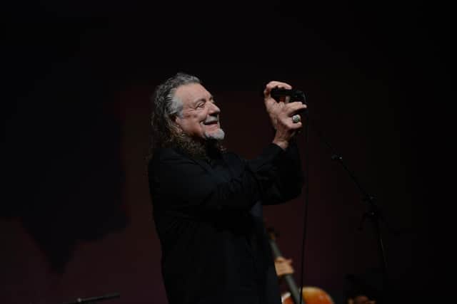 Robert Plant with Saving Grace, featuring Suzi Dian, at Portsmouth Guildhall on December 8, 2025. Picture: Paul Windsor