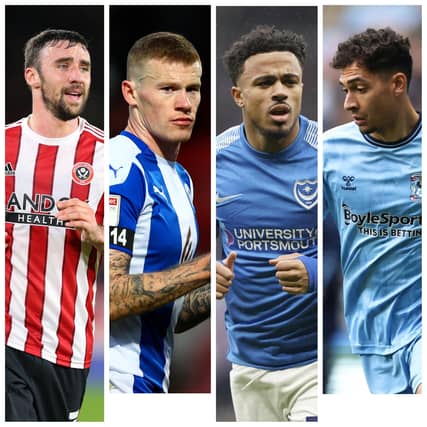 From left: Enda Stevens, James McClean, Josh Koroma and Tyler Walker