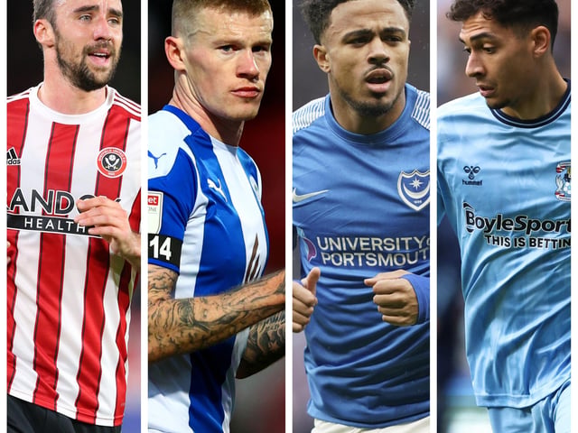 From left: Enda Stevens, James McClean, Josh Koroma and Tyler Walker