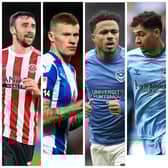 From left: Enda Stevens, James McClean, Josh Koroma and Tyler Walker
