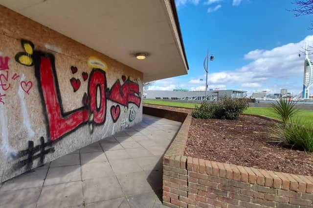 The attack took place on Saturday, near the ferry terminal. Picture: David George