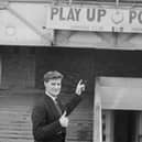 Jimmy Dickinson at Fratton Park pictured 15 January 1965. (Photo by Lemmon/Daily Express/Hulton Archive/Getty Images)
