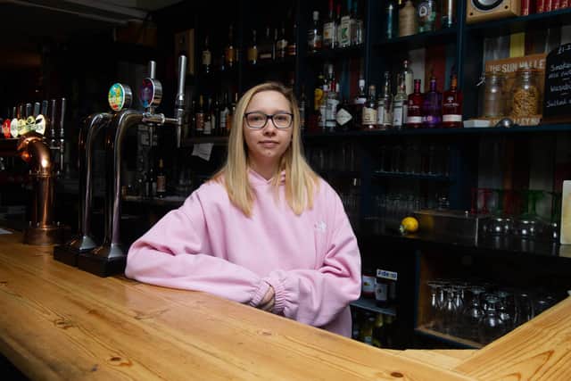 Pictured: Agata Karpovic of Porters pub, Southsea. Picture: Habibur Rahman