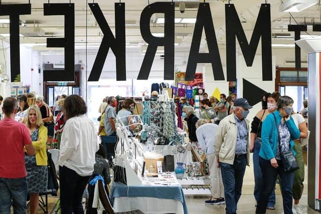 The first We Create Market, held in September in the former Debenhams site, Palmerston Rd, Southsea Picture: Chris Moorhouse (120920-04)