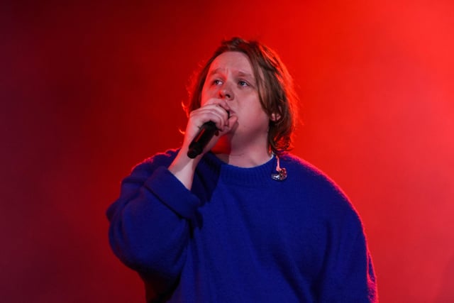 The Isle Of Wight Festival in Seaclose Park 2022. Pictured is: Lewis Capaldi. Picture: Emma Terracciano
