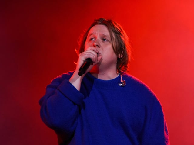 The Isle Of Wight Festival in Seaclose Park 2022. Pictured is: Lewis Capaldi. Picture: Emma Terracciano