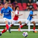 Pompey youngster Harry Jewitt-White scored on his Gosport Borough debut last night