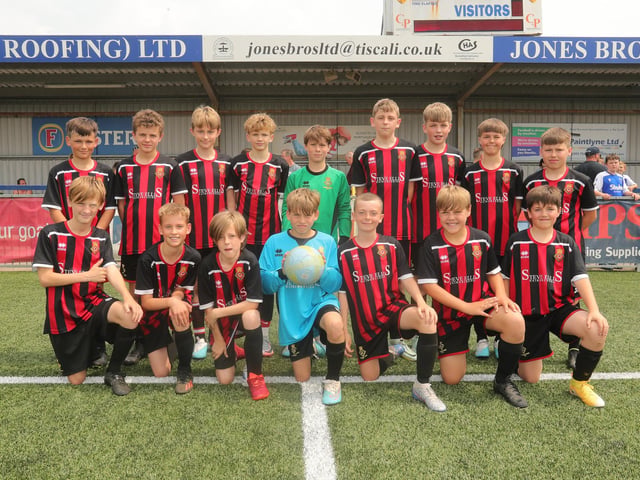 Fleetlands Red U12s at the Havant and Waterlooville Summer Tournament. Picture: Dave Haines