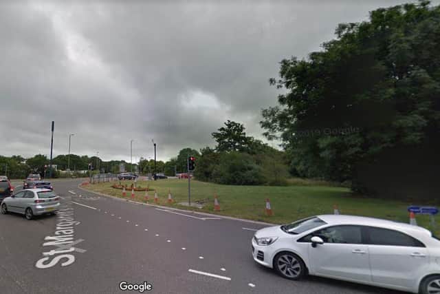 St Margaret's Roundabout, Titchfield. Picture: Google Maps