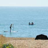 Hayling Island sea front 
Picture: Sarah Standing (110822-8677)