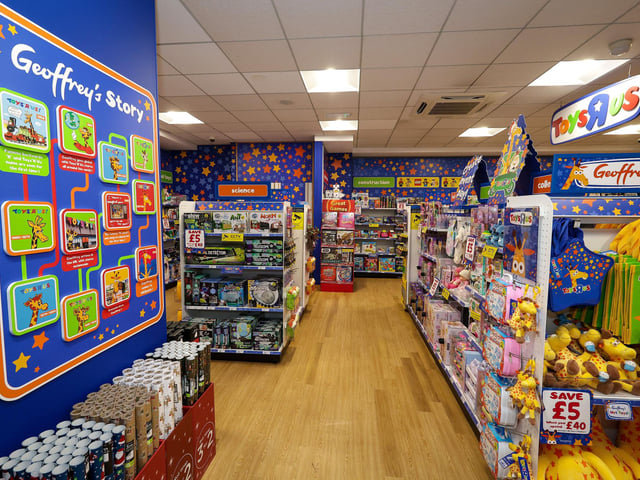 Inside the new Toys R Us in WHSmith, West Street, Fareham   Picture: Chris  Moorhouse (231124-07)