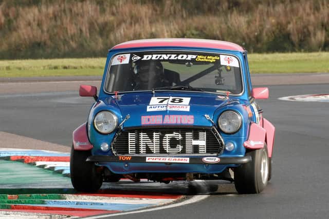 Scott Kendall in action at Thruxton. Picture by David Holland.