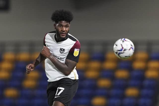 Ellis Harrison notched a hat-trick in Pompey's 5-3 Papa John's Trophy defeat at the hands of AFC Wimbledon.