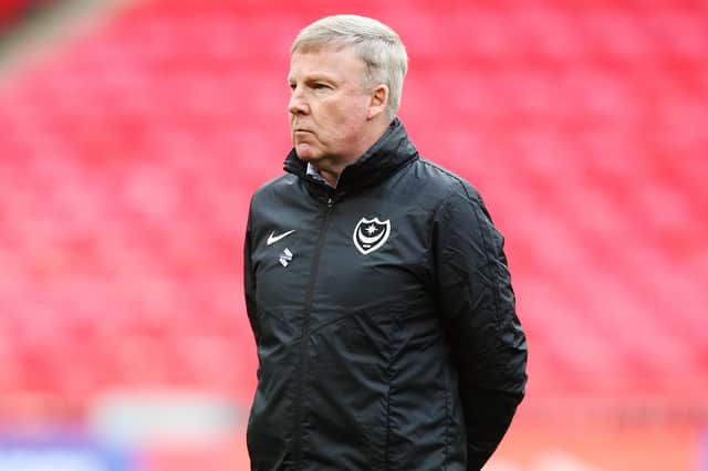 Former Pompey boss Kenny Jackett was last night sacked by Leyton Orient - his first job since leaving Fratton Park after approaching four years. Picture: Joe Pepler