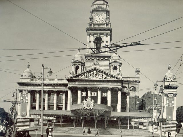 Portsmouth Guildhall in 1953.Picture: Wright & Logan Photographers