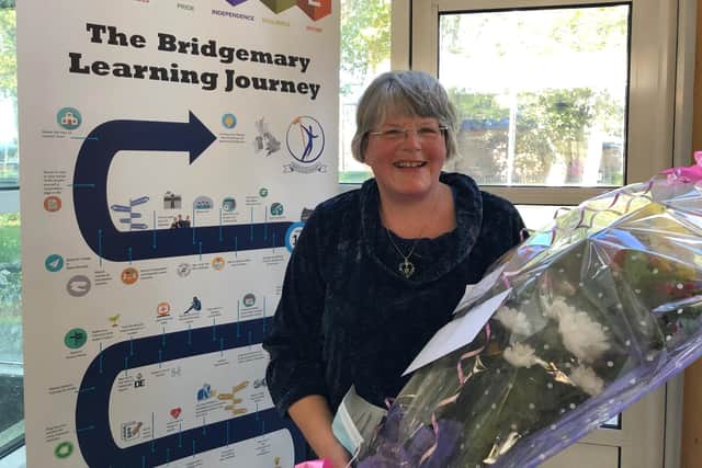 Bridgemary School dinner lady Sue McIntosh is retiring after more than 30 years