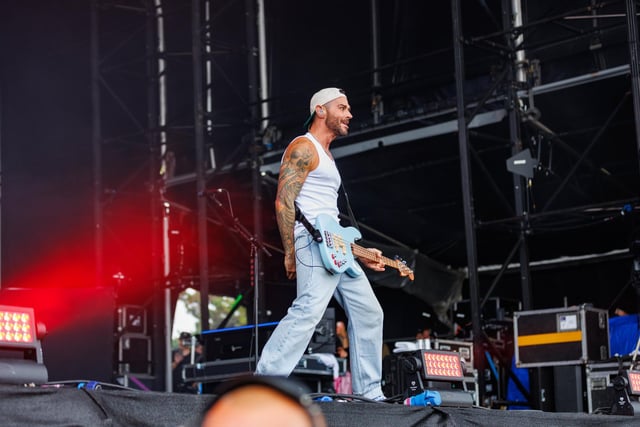 Pictured: Busted performed on Castle stage Picture:Marcin Jedrysiak