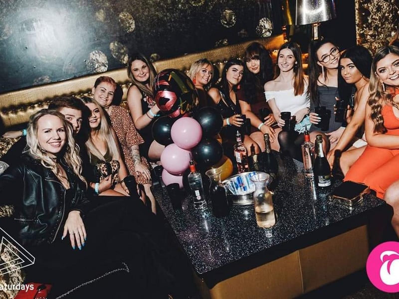 Clubbers at Face on the floor in Pryzm in 2019.