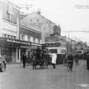 Commercial Road/Church Street junction about 1960