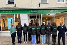 Members of the team popped in to see directors Jo and Shilpan.