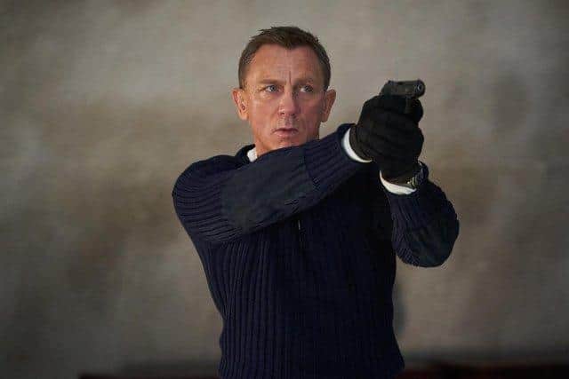 Daniel Craig, who plays James Bond, in No Time To Die. Picture: Nicole Dove
