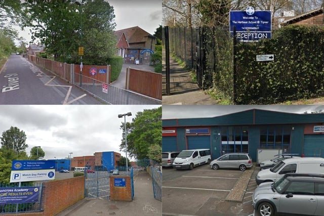 Here are some of the schools in the area with requires improvement or inadequate ratings.
