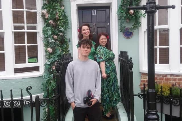 James Vine, Zoey Southwell, Rachel Cantrill-Dean at Becketts in Southsea