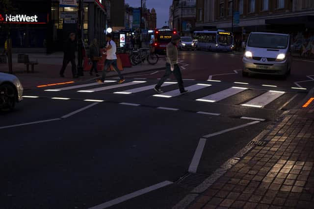 A new LED crossing outside the old Knight and Lee in Southsea - a world first in Portsmouth
Submitted by Portsmouth City Council
