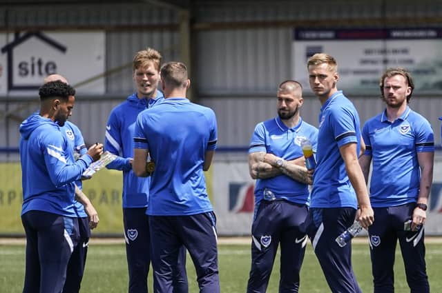 The News' player ratings from Pompey's first half against Hawks.