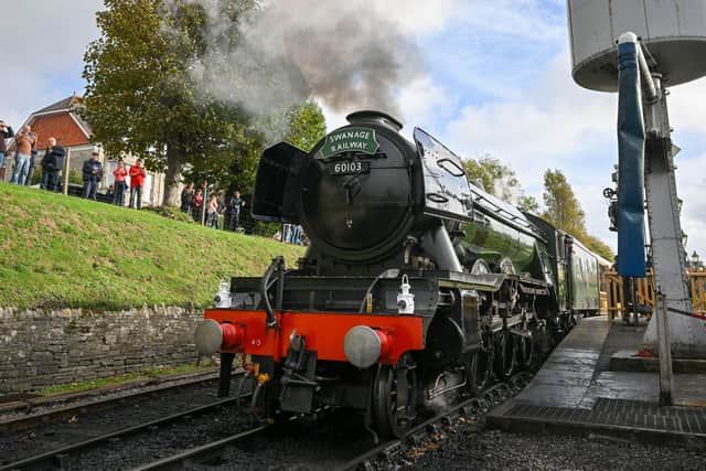 The Flying Scotsman. Picture: Finnbarr Webster/Getty Images.