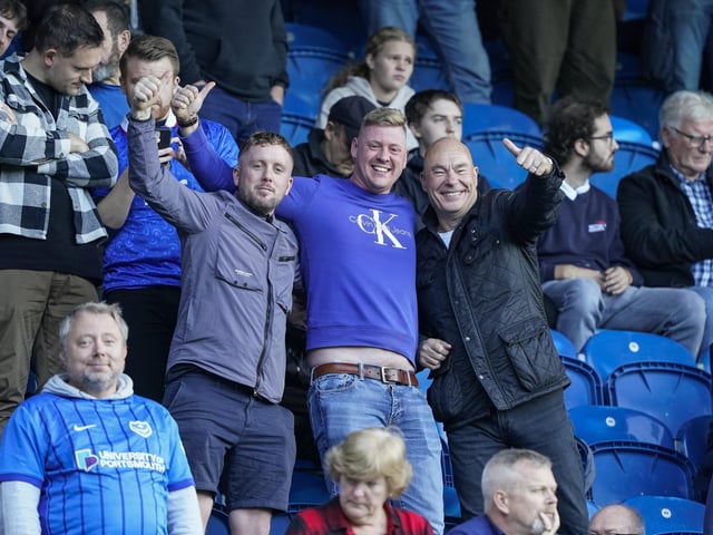 Happy to be on the road with Pompey.