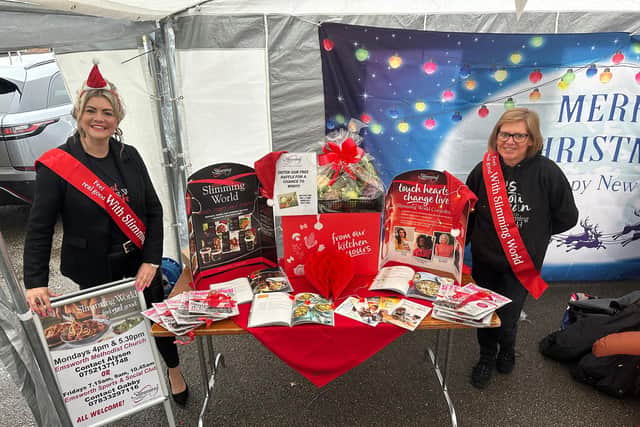 Gabrielle Prior and Alyson Russell from Emsworth Slimming World.