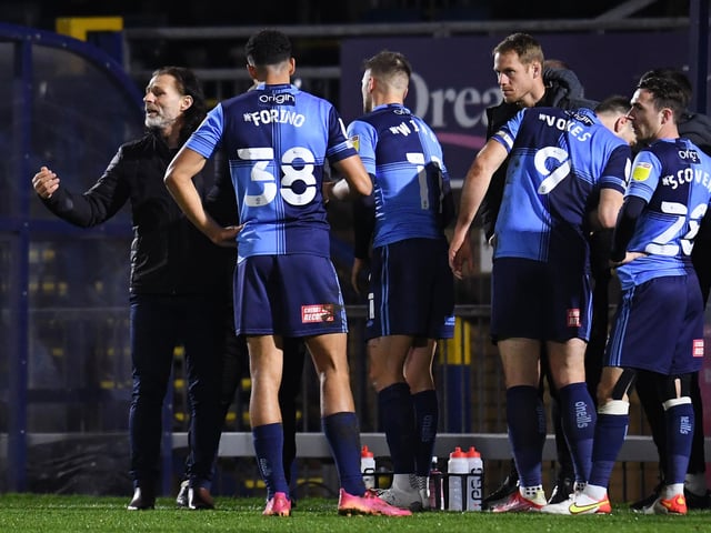 Pepe's prediction: Pompey 3-2 Wycombe; Sam's predictions: Pompey 2-2 Wycombe